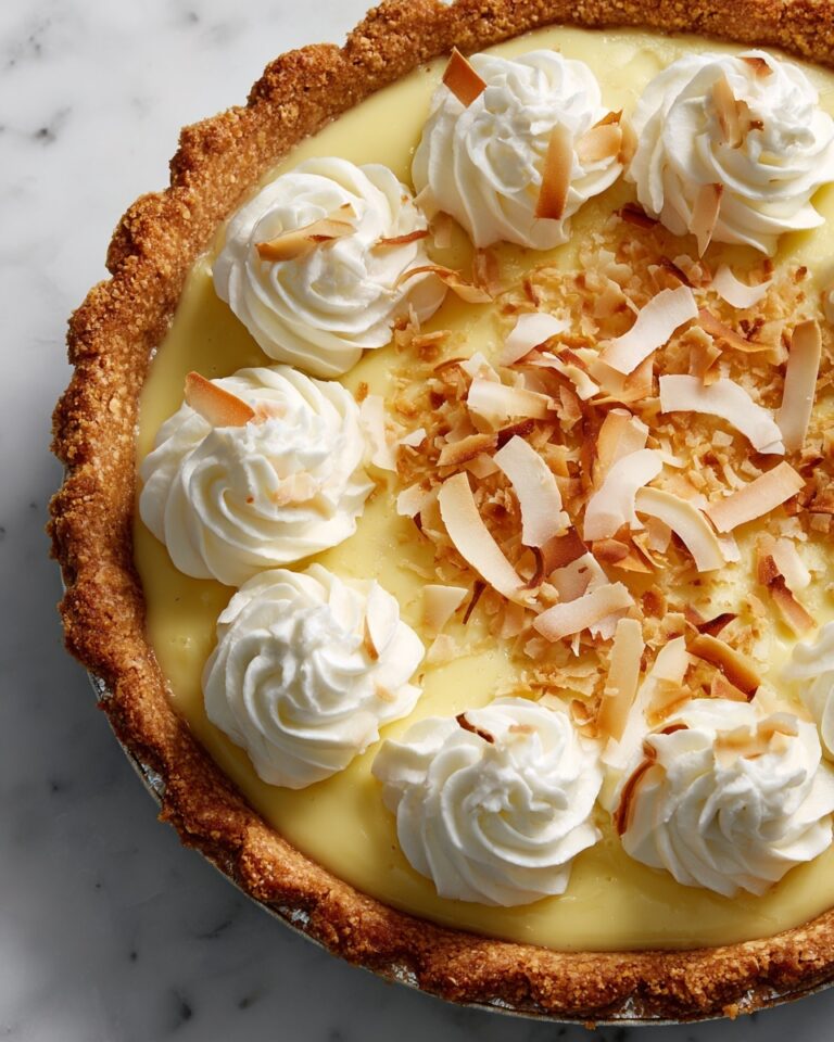 Lemon Sugar Coconut Cream Pie Recipe