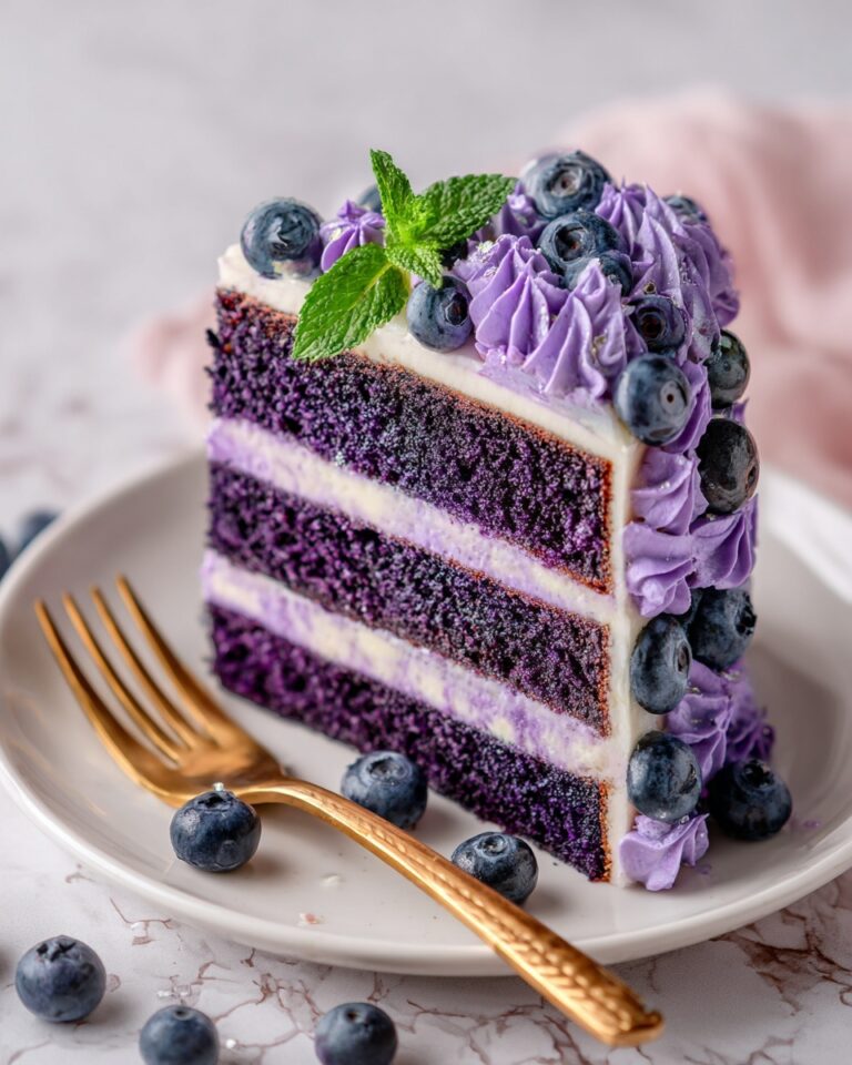 Purple Velvet Cake Recipe