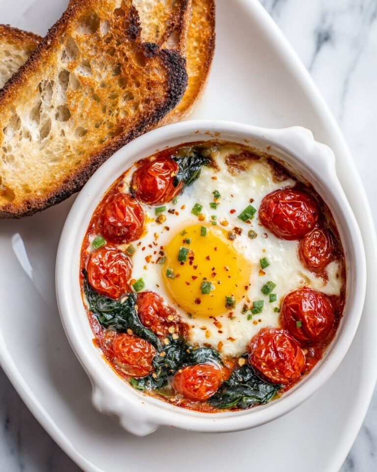 Baked Feta Eggs Breakfast: A Delicious & Easy Recipe