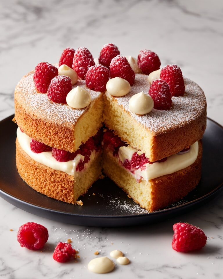 White Chocolate Chip Raspberry Cake Recipe