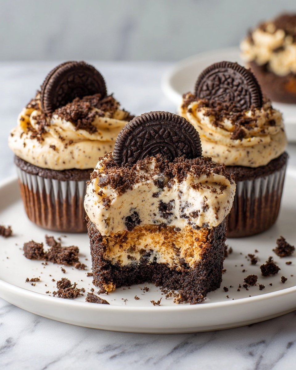 Oreo Cheesecake Cookie Cups Recipe - Recipe Image