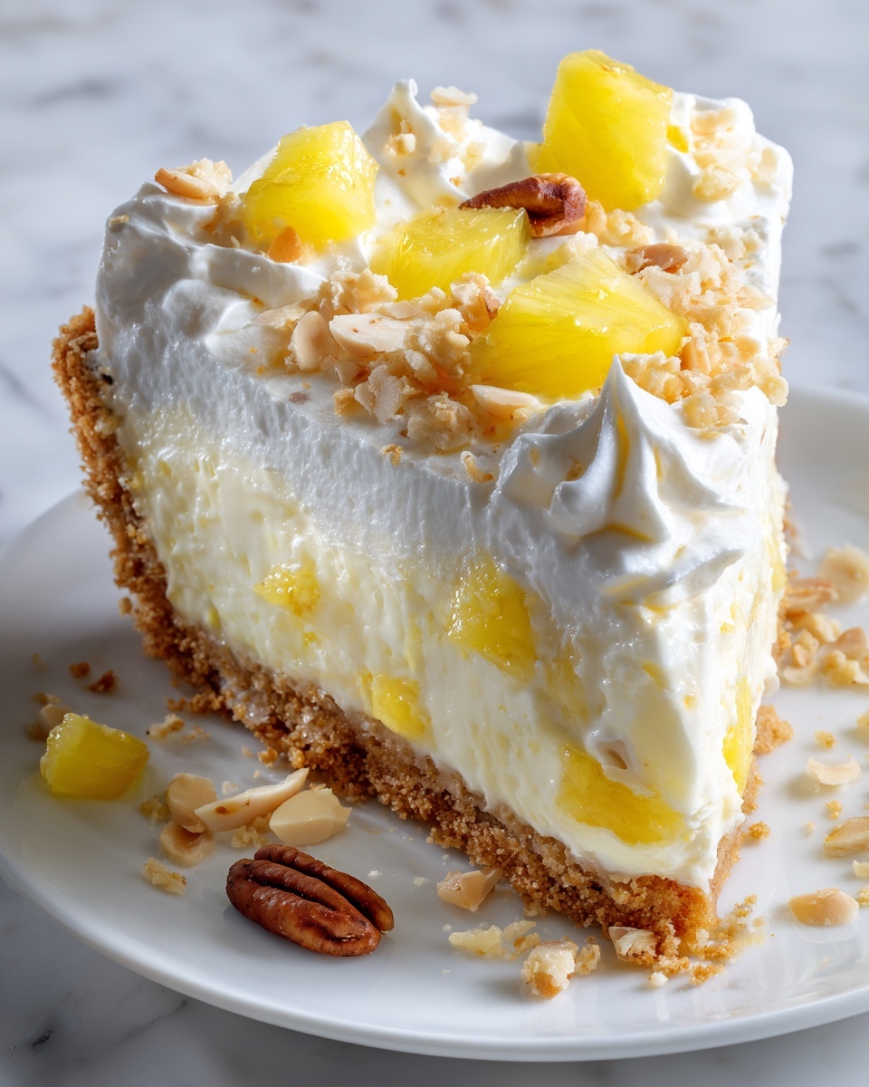 Pineapple Cream Cheesecake Recipe - Recipe Image