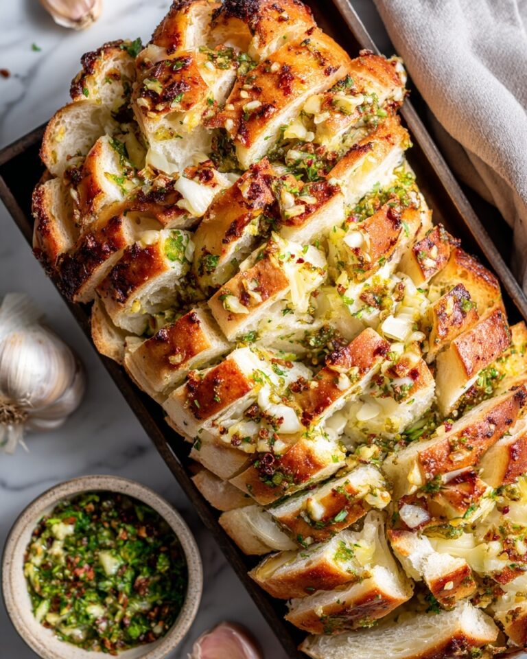 Pull Apart Garlic Bread Recipe