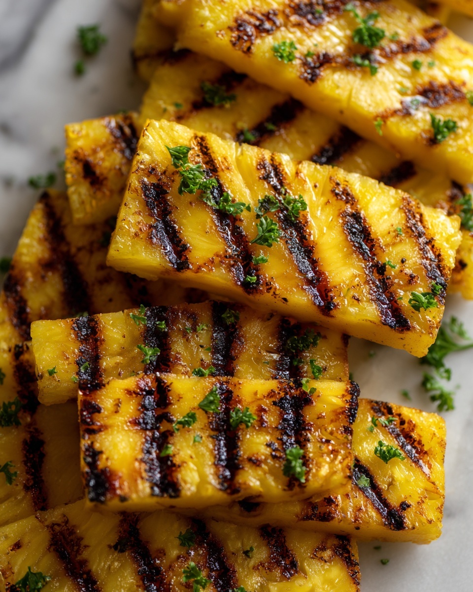 Brown Sugar Grilled Pineapple Recipe - Recipe Image