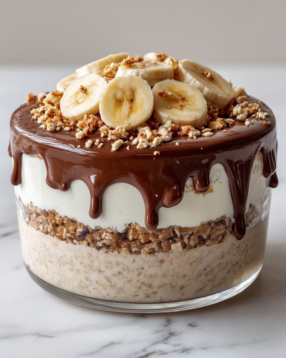 Chocolate Banana Pudding Fluff Recipe - Recipe Image
