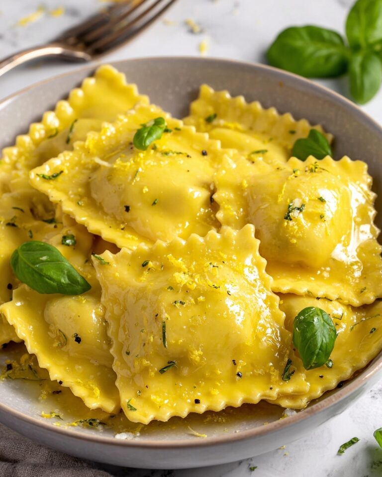 Vegan Lemon Ricotta Ravioli Recipe