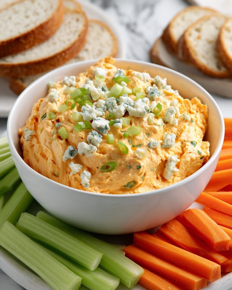 Crockpot Buffalo Chicken Dip Recipe