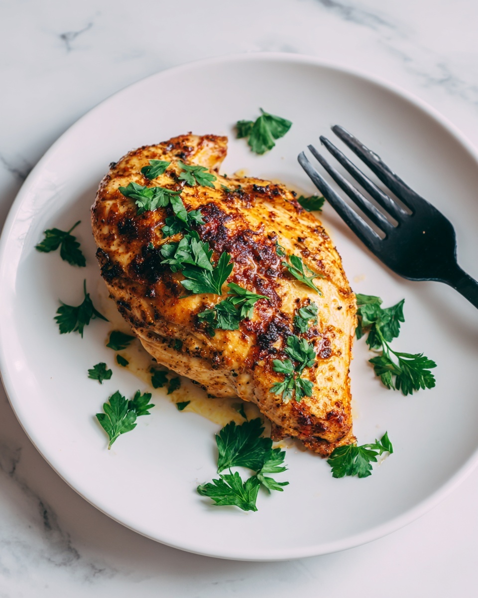 Melt-In-Your-Mouth Creamy Mushroom Chicken Breast Recipe - Recipe Image