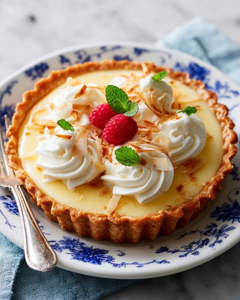 Lemon Sugar Coconut Cream Pie Recipe