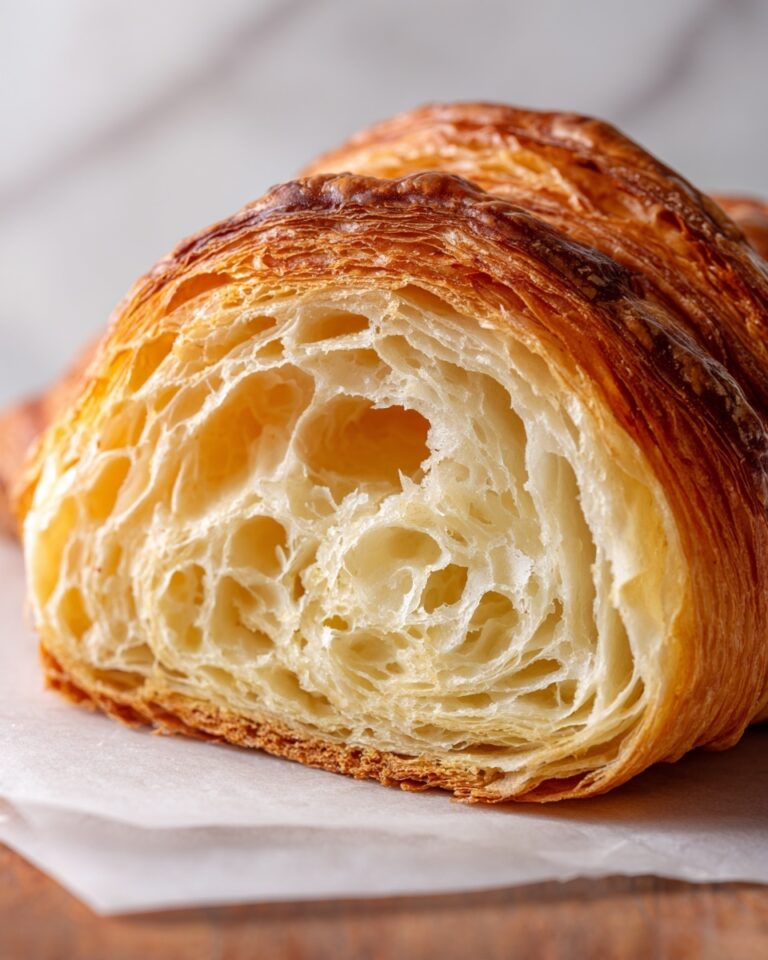 Flaky Sourdough Croissant Bread Recipe