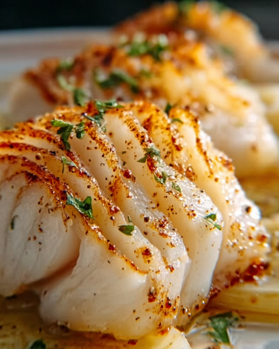Zesty Lemon Butter Fish Fillet Recipe - Recipe Image
