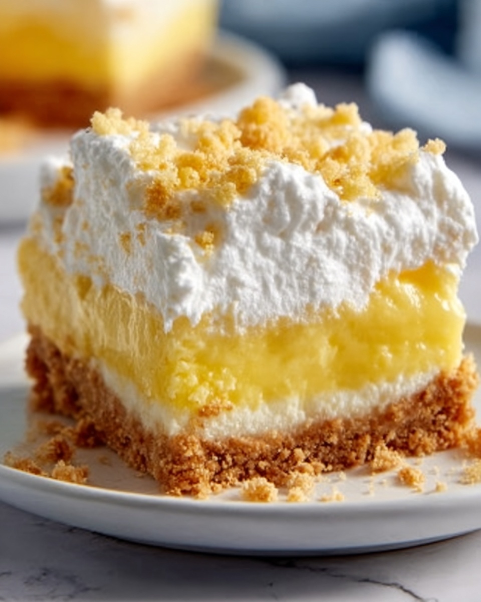 Lemon Cream Cheese Dump Cake Recipe - Recipe Image