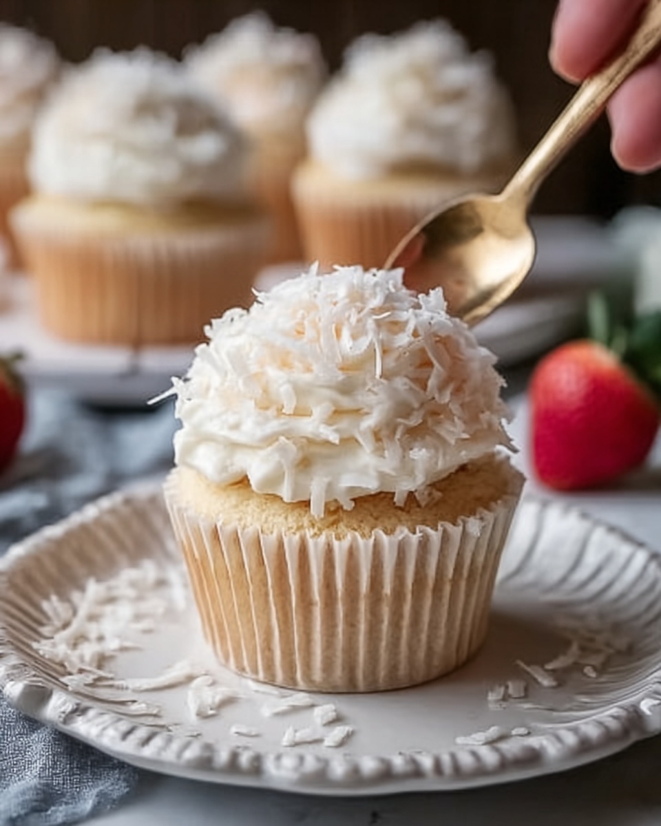 Angel Food Cupcakes Recipe - Recipe Image