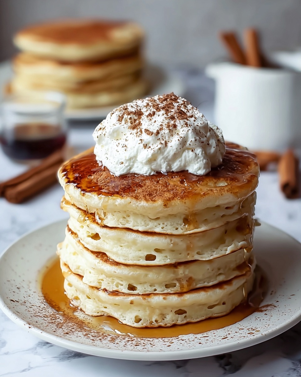 Low-Calorie Protein Pancakes with Cinnamon and Greek Yogurt Recipe - Recipe Image