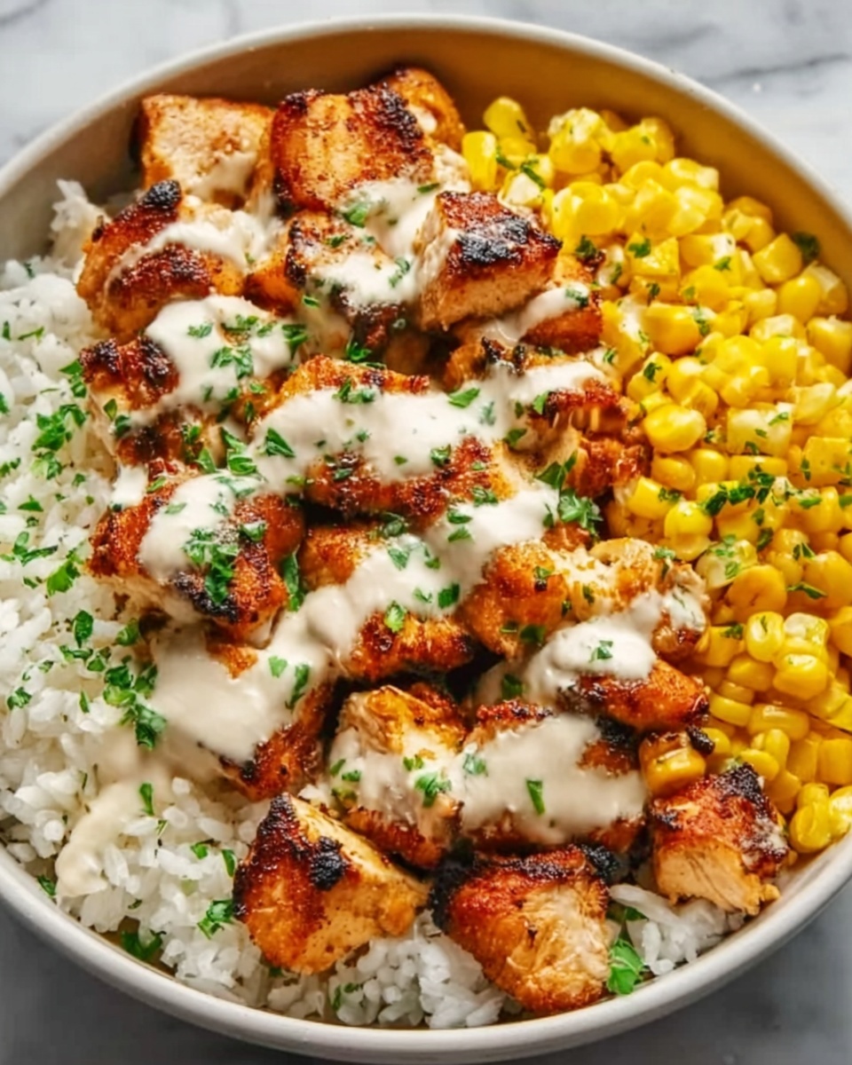 Street Corn Chicken Rice Bowl Recipe - Recipe Image