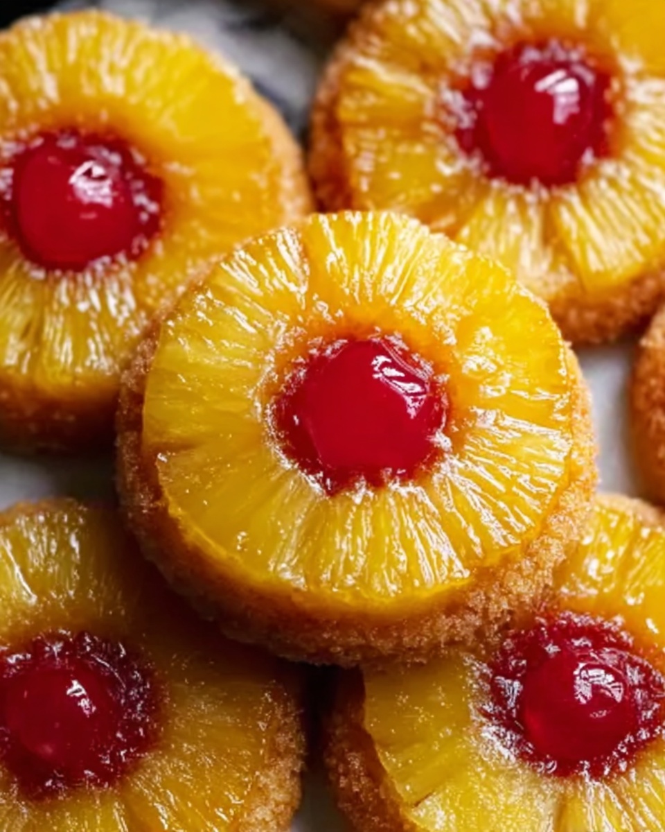 Pineapple Upside-Down Sugar Cookies Recipe - Recipe Image