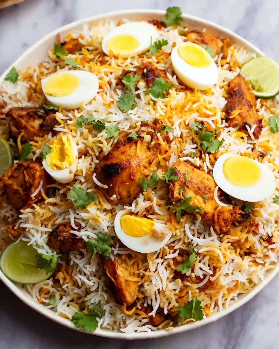 Chicken Tikka Biryani (Restaurant Style) Recipe - Recipe Image