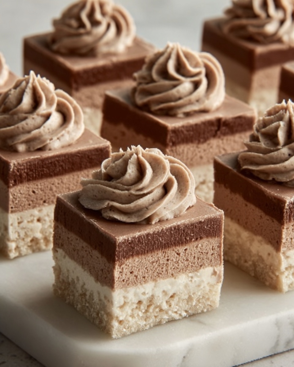 French Silk Pie Bars Recipe - Recipe Image
