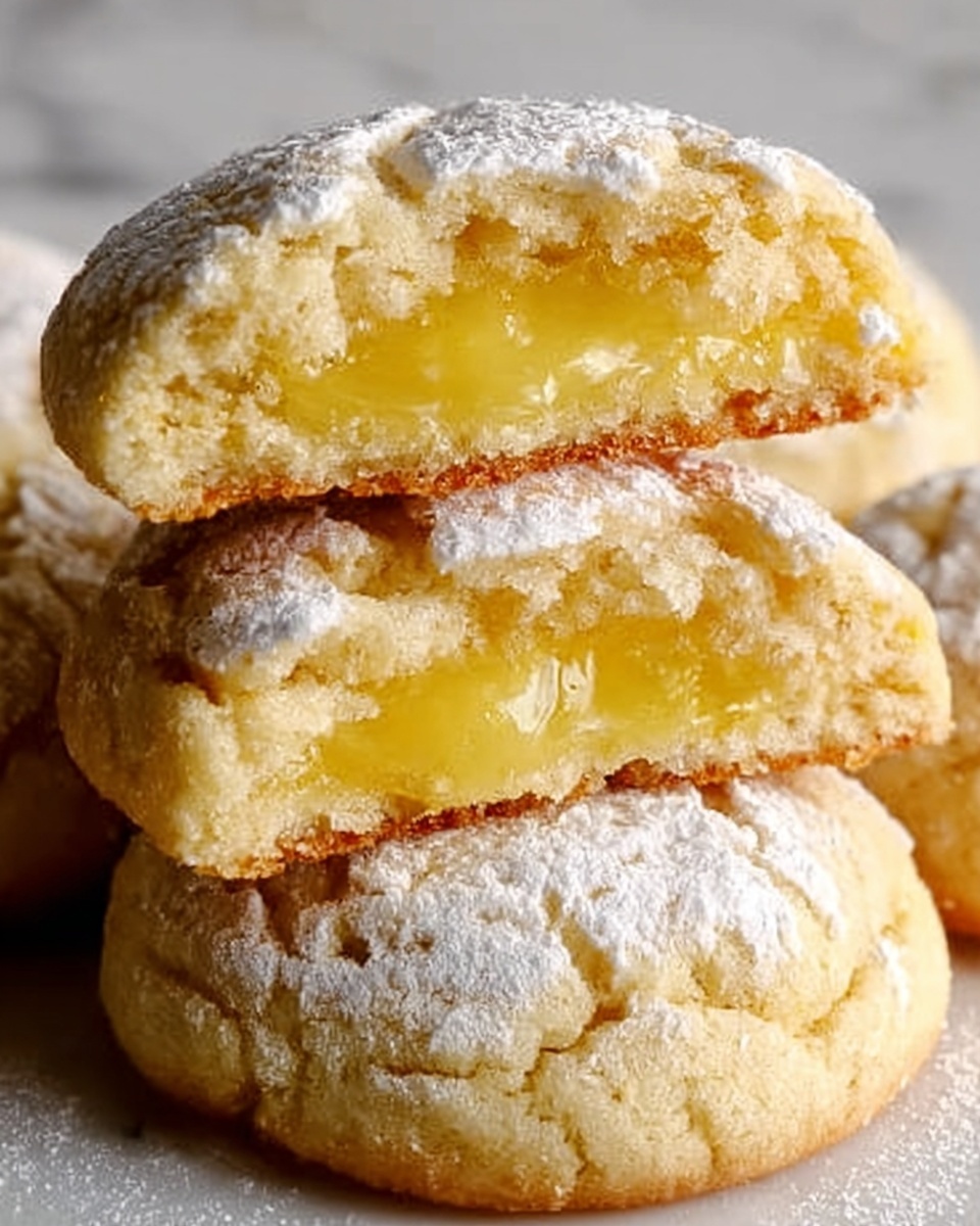 Stuffed Lemon Cookies Recipe - Recipe Image