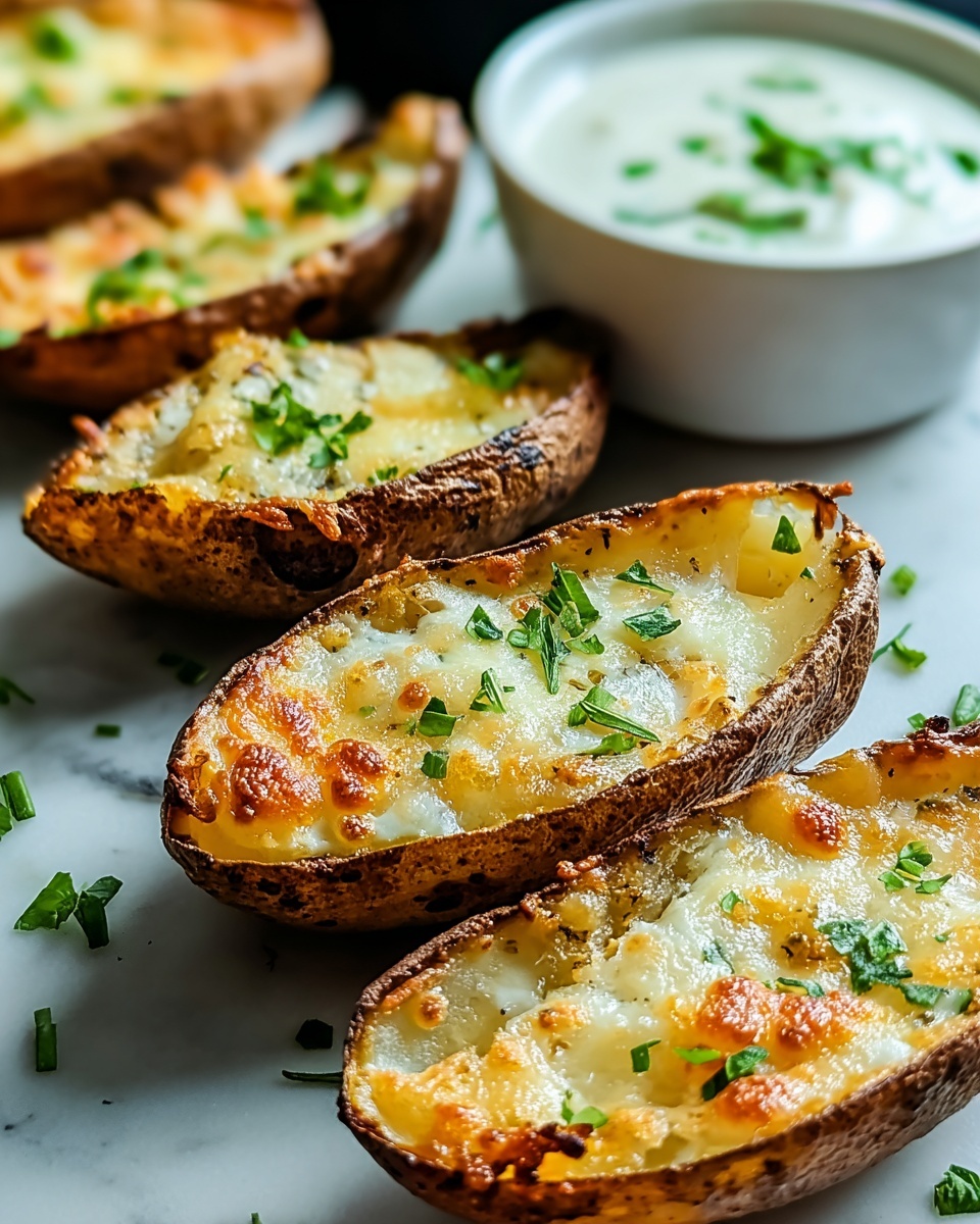 Baked Potato Skins Recipe - Recipe Image
