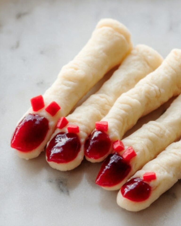 Halloween Zombie Fingers Recipe