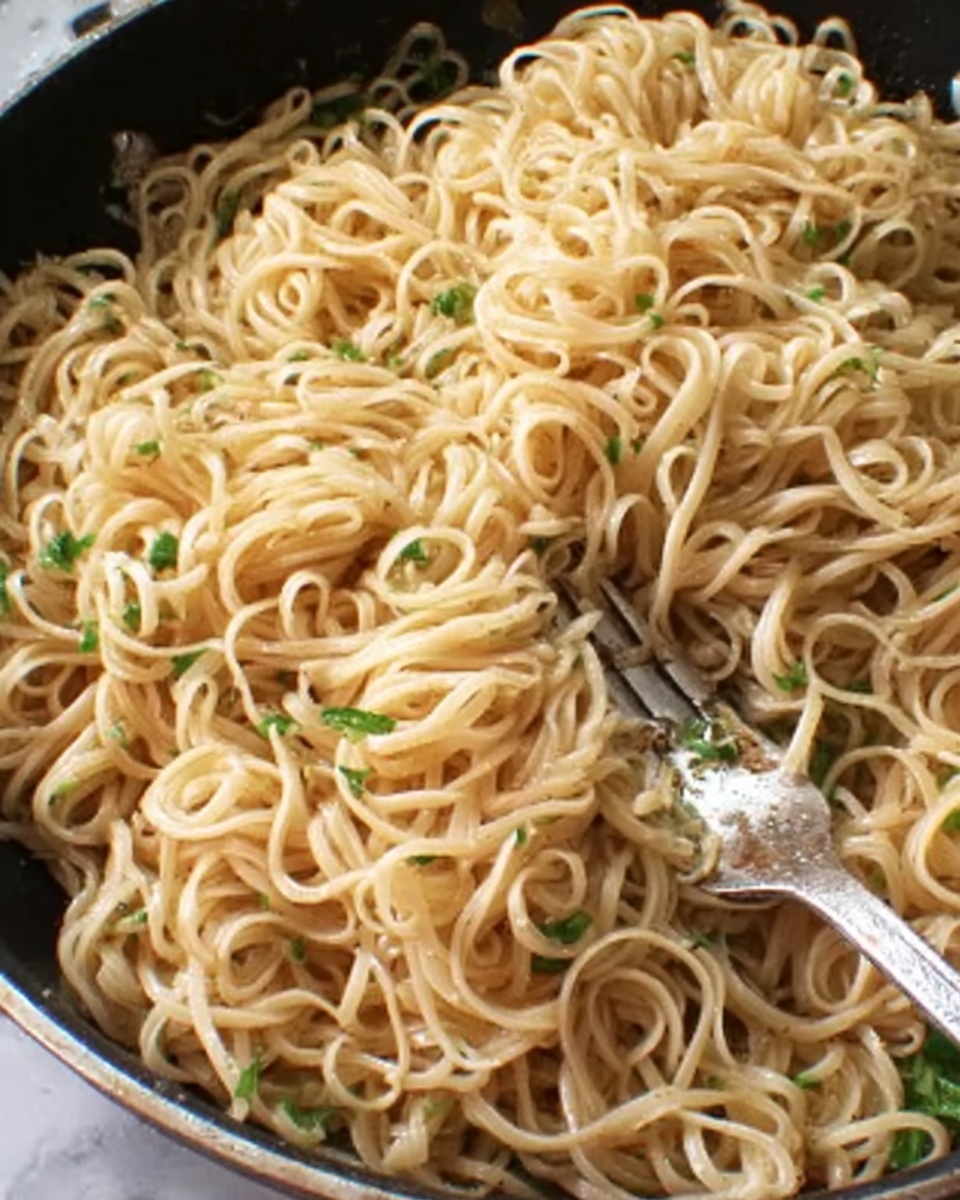 Easy One Pan Buttered Noodles Recipe - Recipe Image