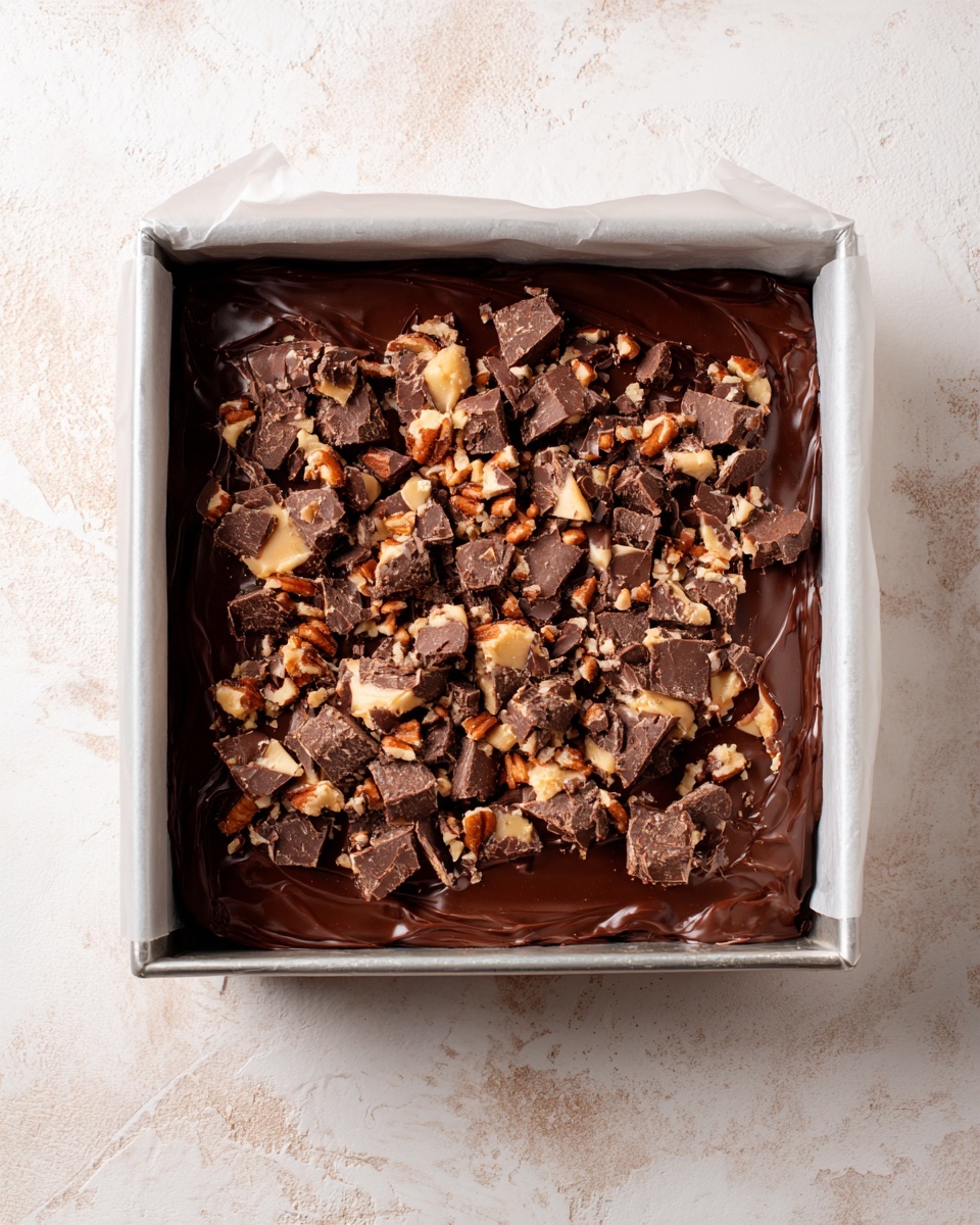 Easy Chocolate Walnut Fudge: A Decadent Treat Recipe - Recipe Image