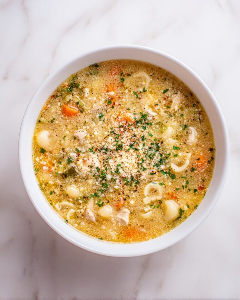 Lemon Chicken Orzo Soup Recipe