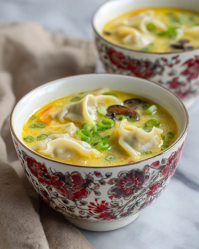 Wonton Egg Drop Soup Recipe