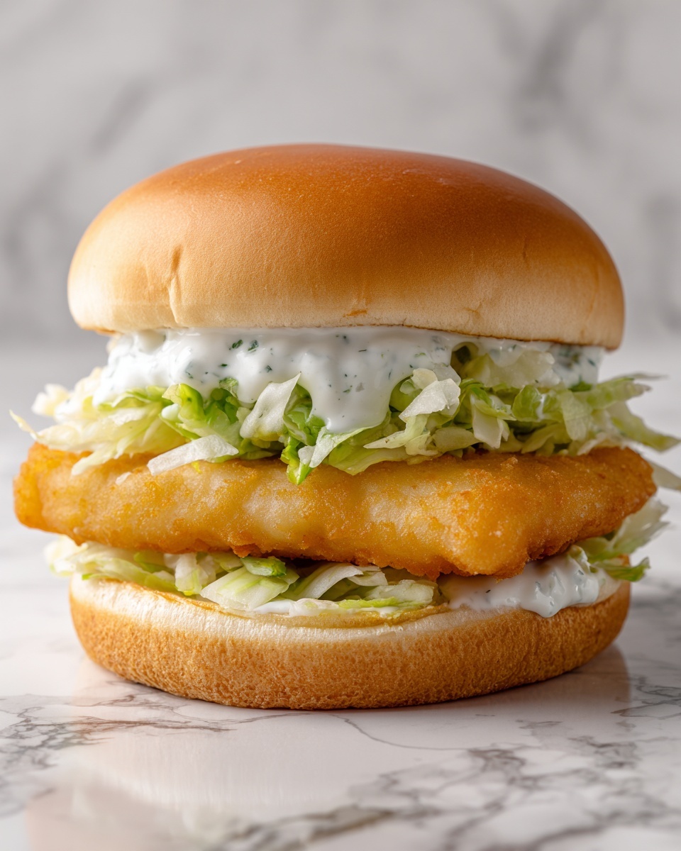 Crispy Fried Cod Sandwich Recipe - Recipe Image