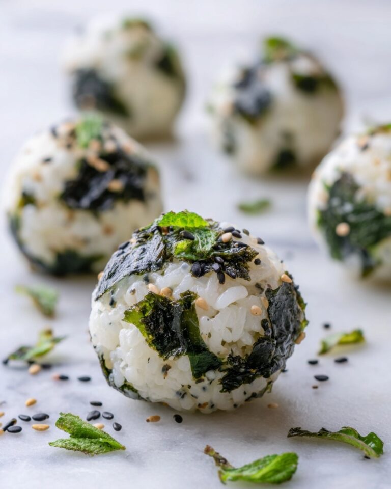 Nettle & Wild Onion Rice Balls Recipe