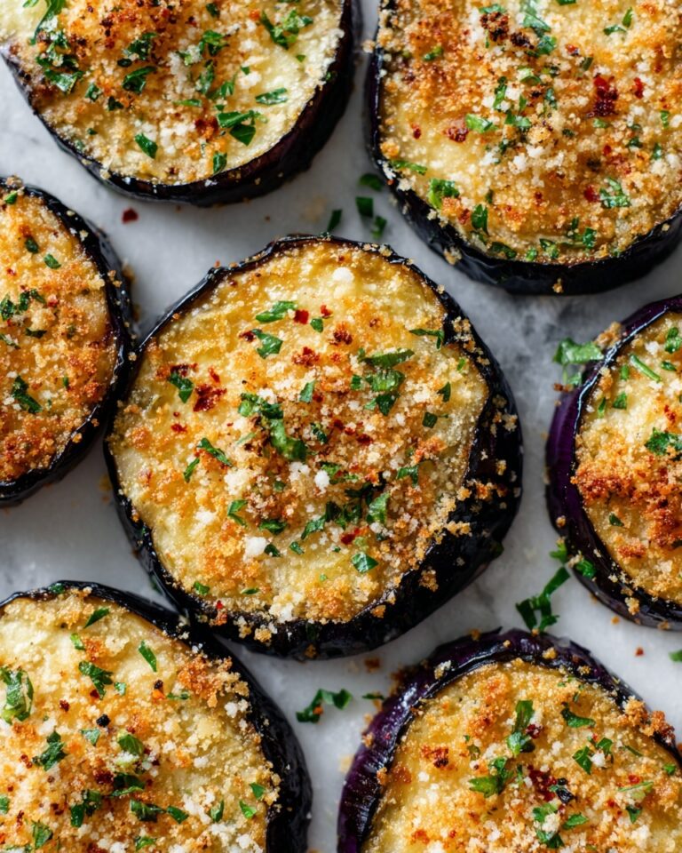 Crispy Baked Italian Eggplant Recipe