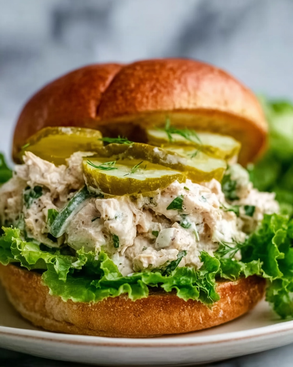 Dill Pickle Chicken Salad Recipe - Recipe Image