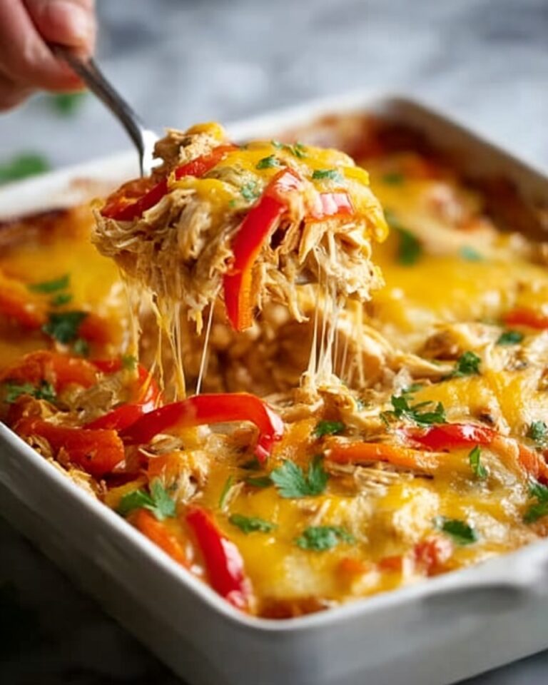 Fajita Chicken Casserole Recipe