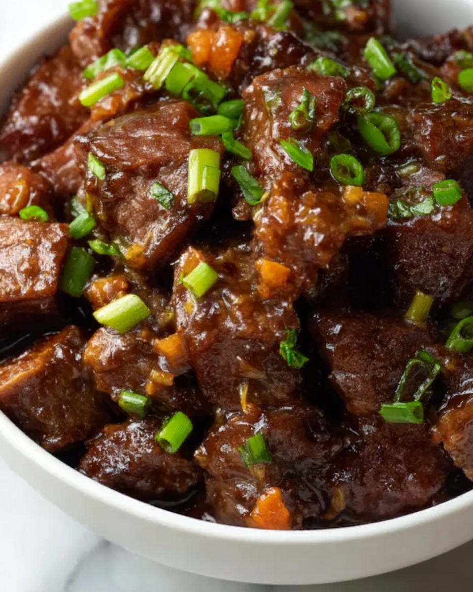 Hearty Braised Oxtails with Vegetables and Red Wine Recipe - Recipe Image