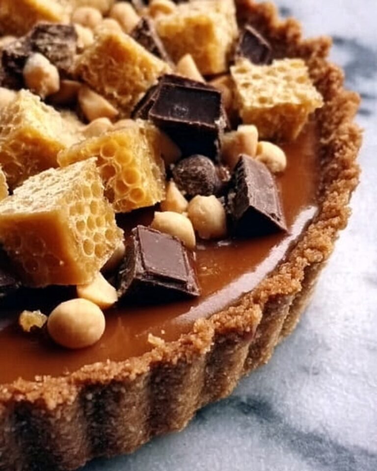 Peanut Butter Honeycomb Pie Recipe