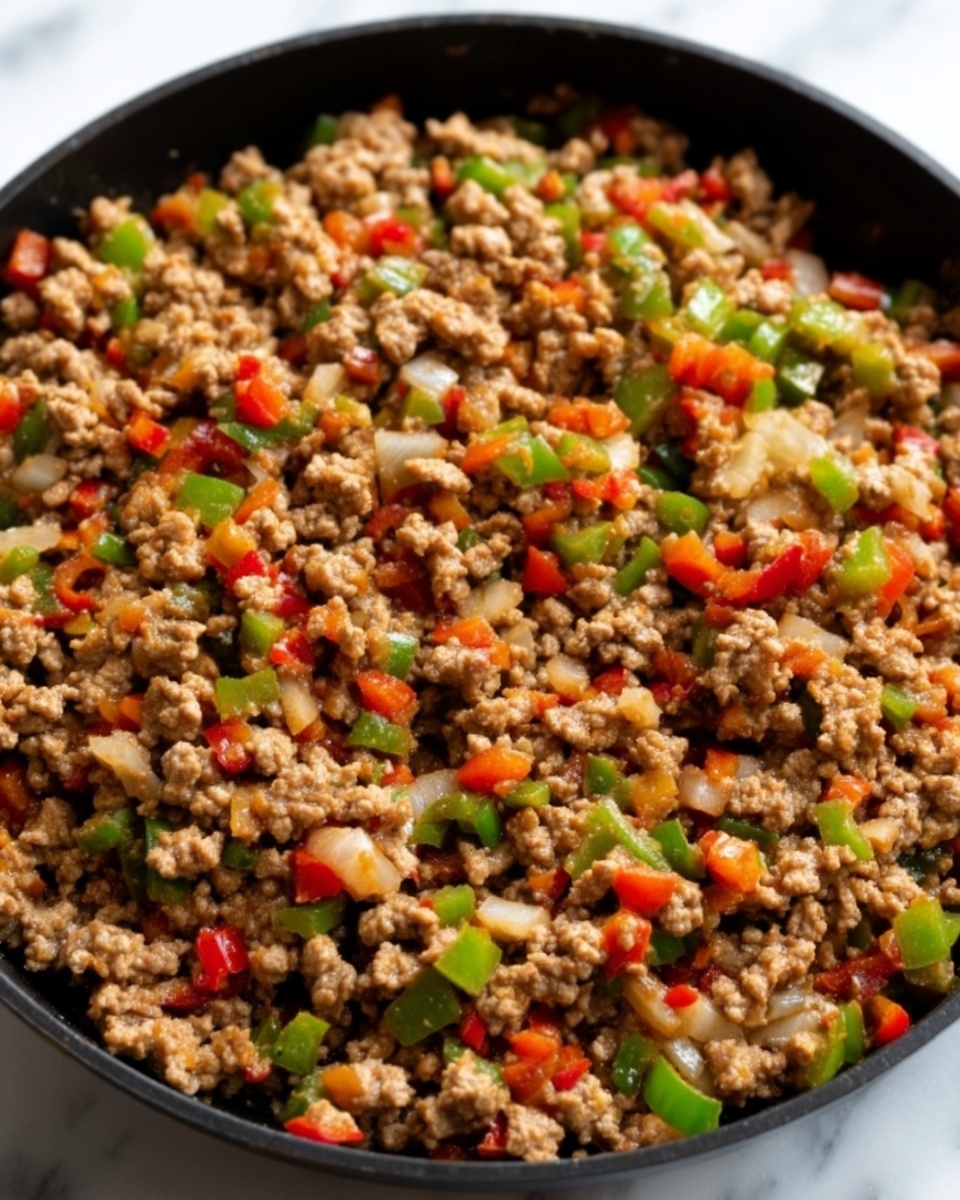 One-Pan Ground Kung Pao Chicken Recipe - Recipe Image