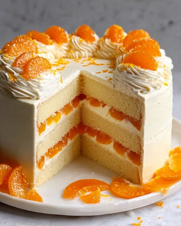 Orange Creamsicle Ice Cream Cake Recipe