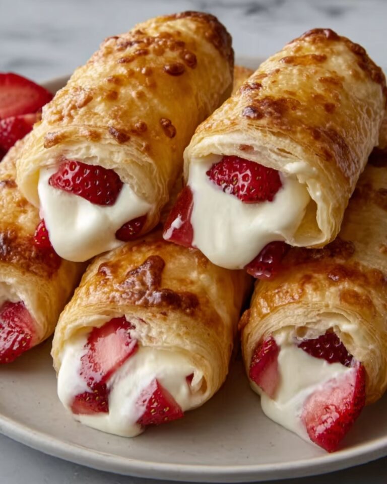 Strawberry Cheesecake Eggroll Bites Recipe
