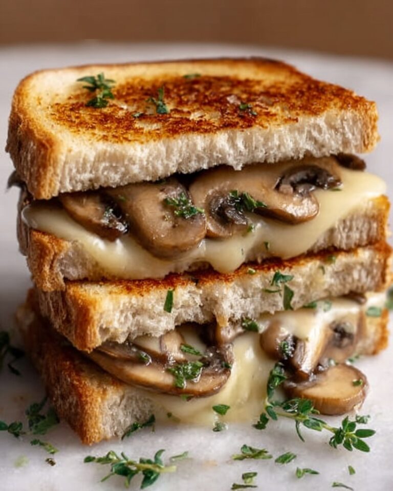 Mushroom Sandwich Melts Recipe