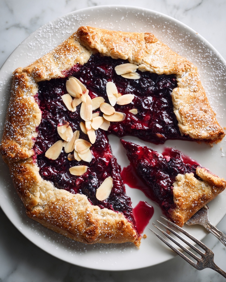 Blueberry & Almond Galette Recipe - Recipe Image