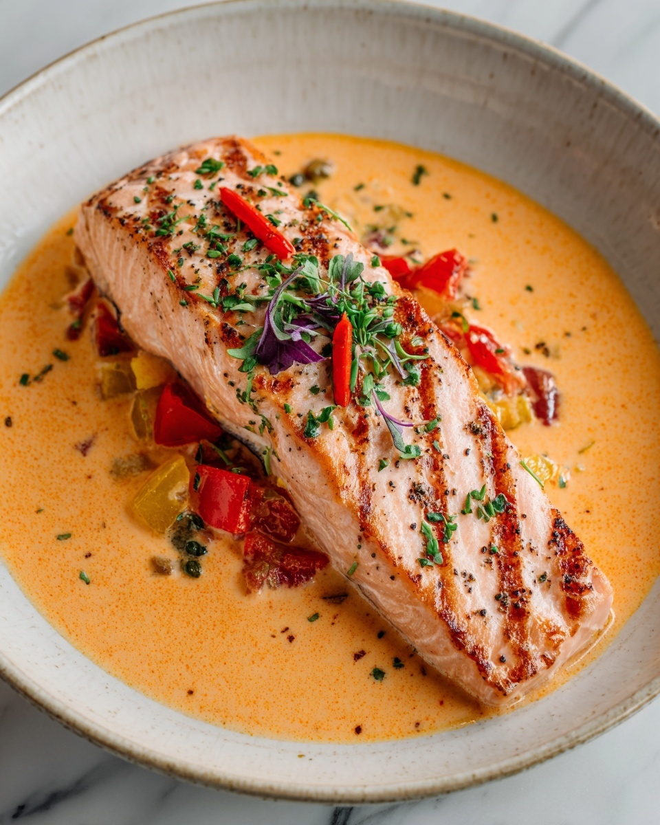 Salmon Coconut Milk Curry Recipe - Recipe Image