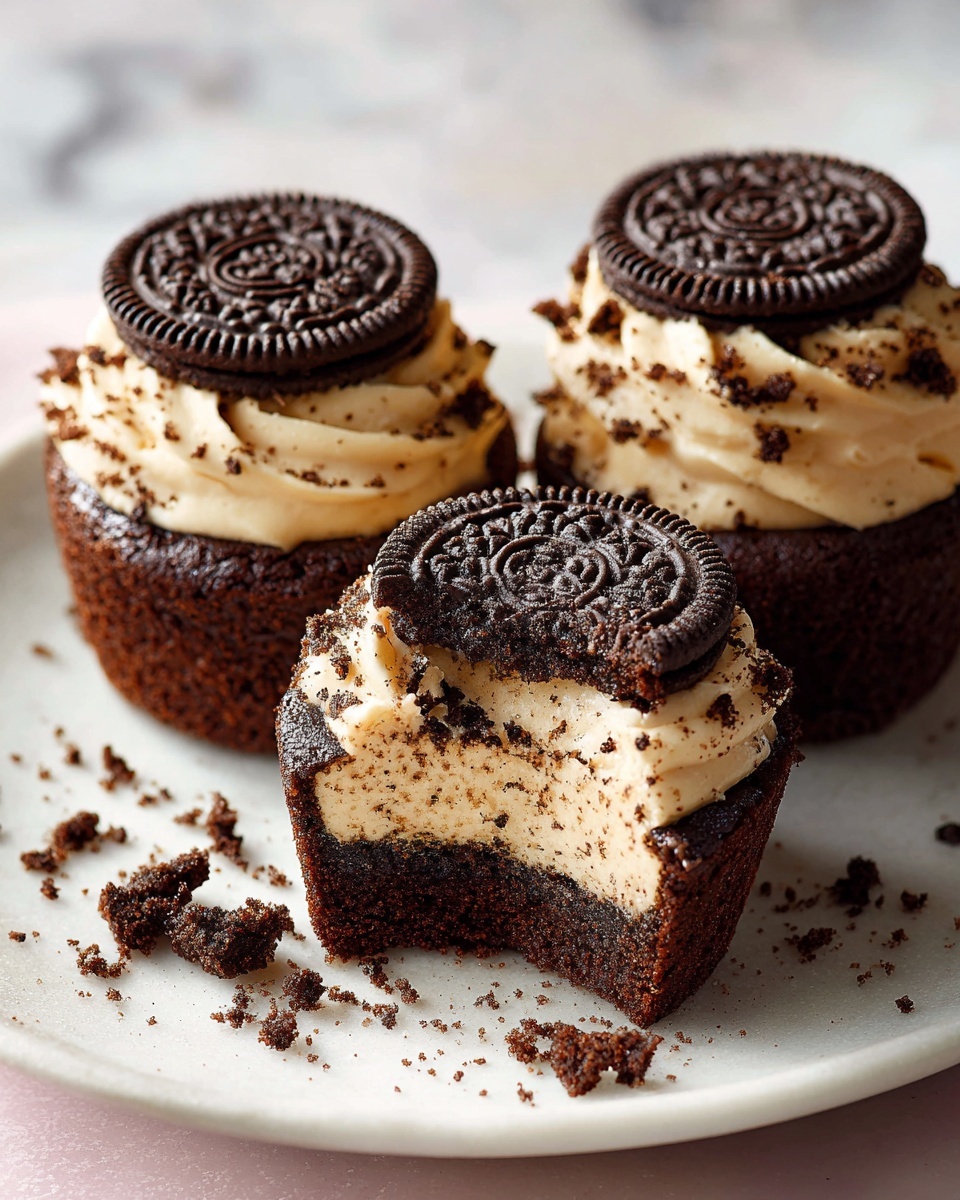 Oreo Cheesecake Cookie Cups Recipe - Recipe Image