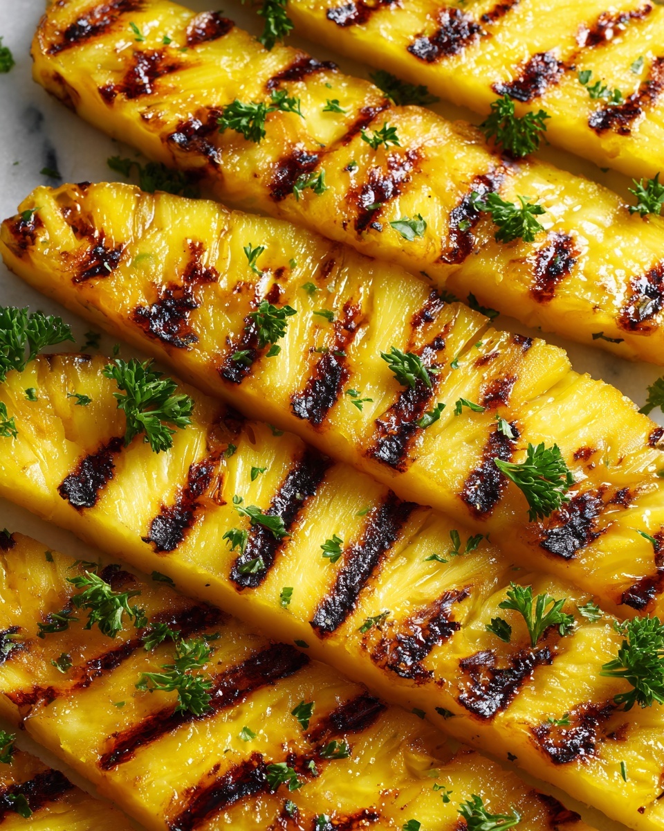 Brown Sugar Grilled Pineapple Recipe - Recipe Image
