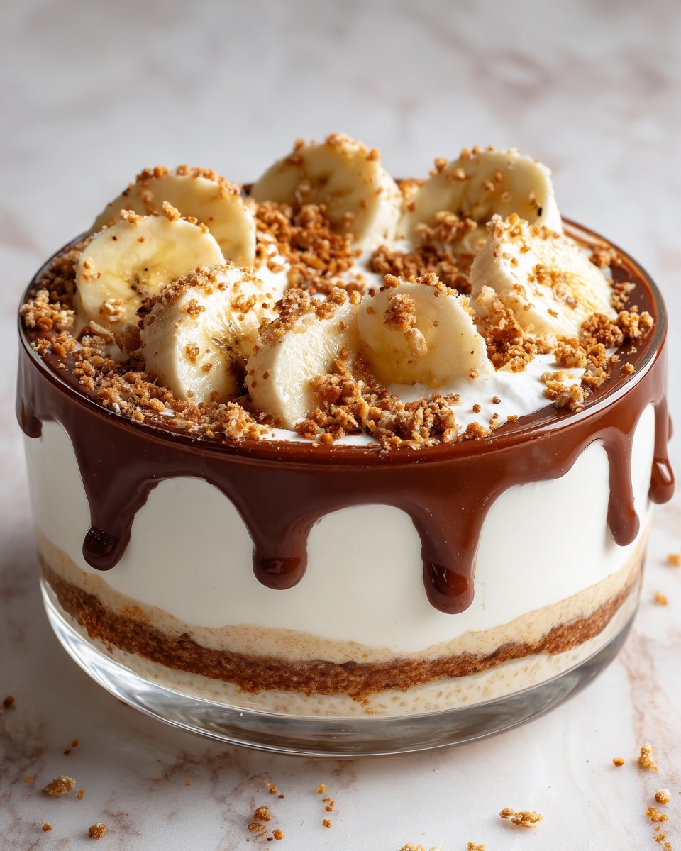 Chocolate Banana Pudding Fluff Recipe - Recipe Image