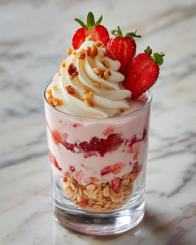 Strawberry Cheesecake Overnight Oats Recipe