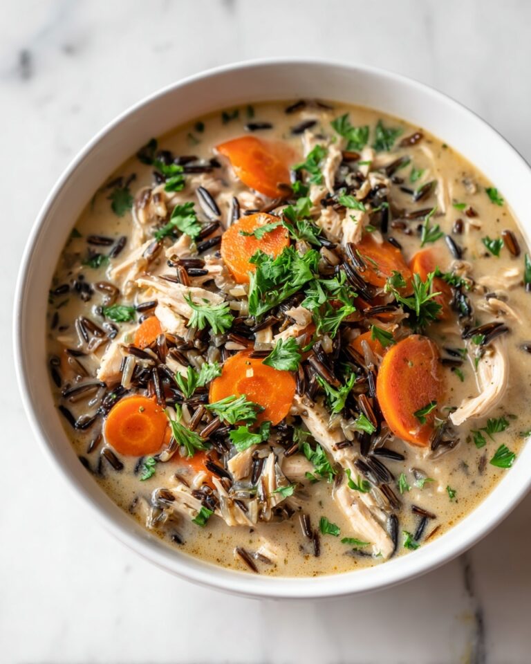 Healthy Chicken Wild Rice Soup Recipe