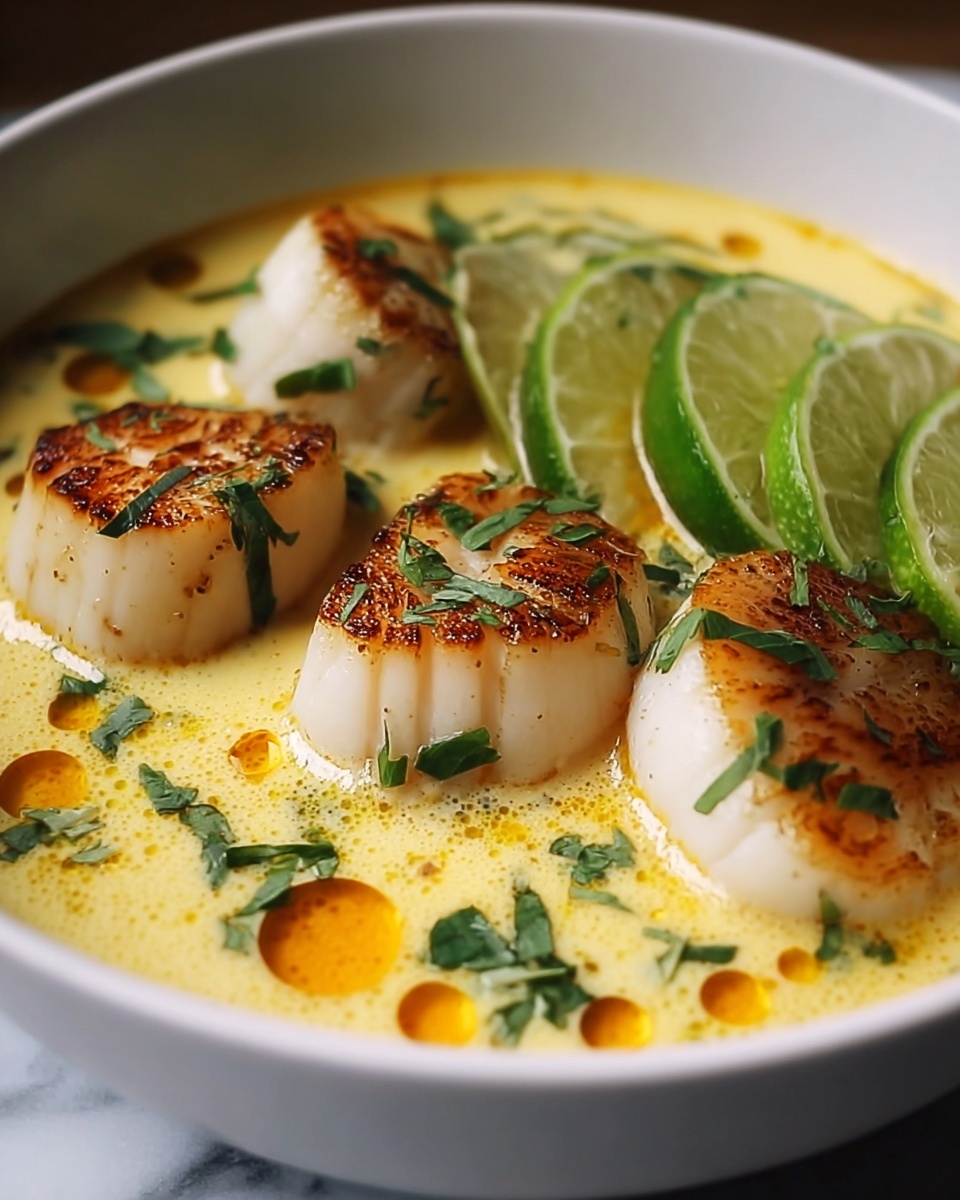 Coconut Lime Fish Soup Recipe - Recipe Image