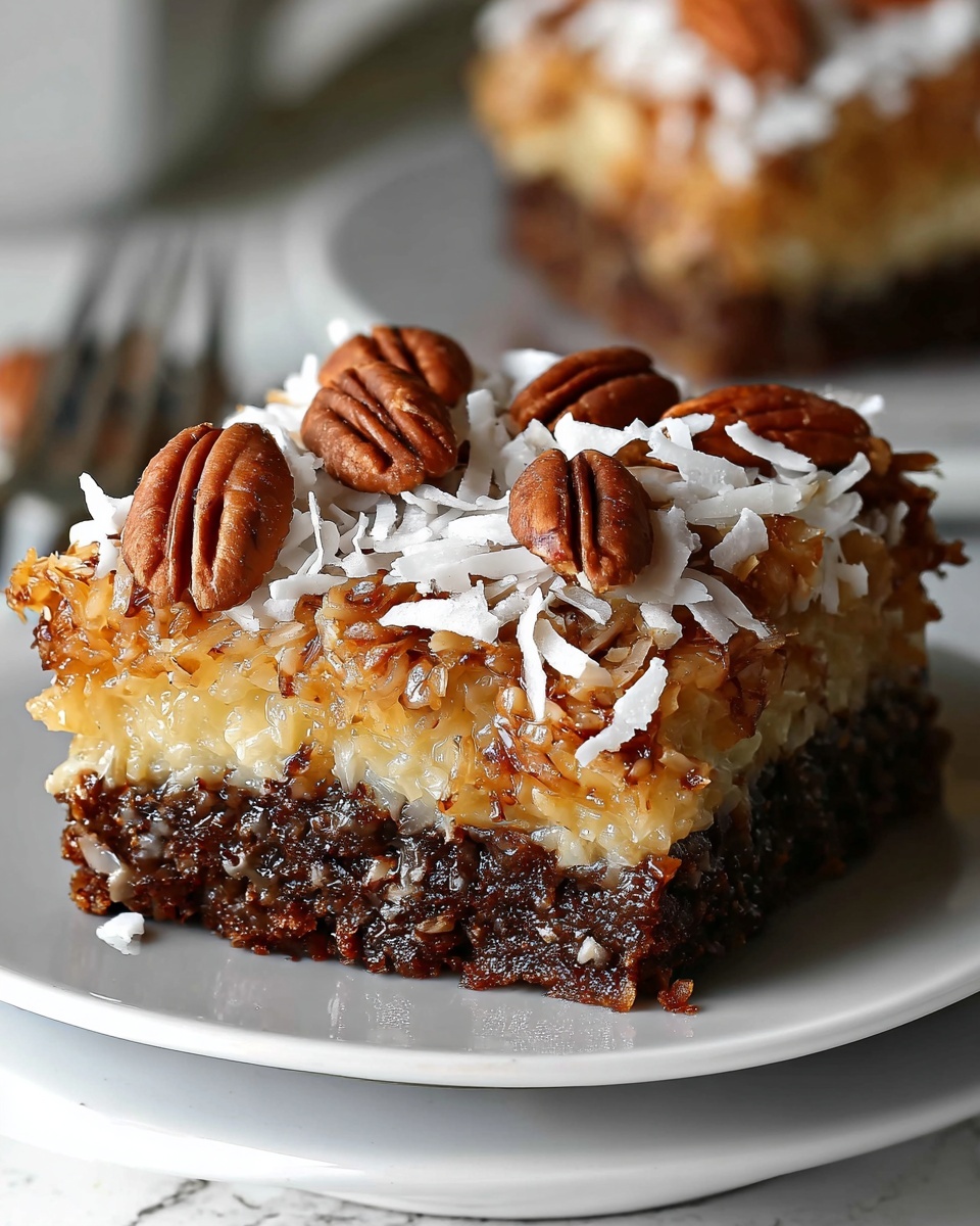 German Chocolate Pound Cake Recipe - Recipe Image
