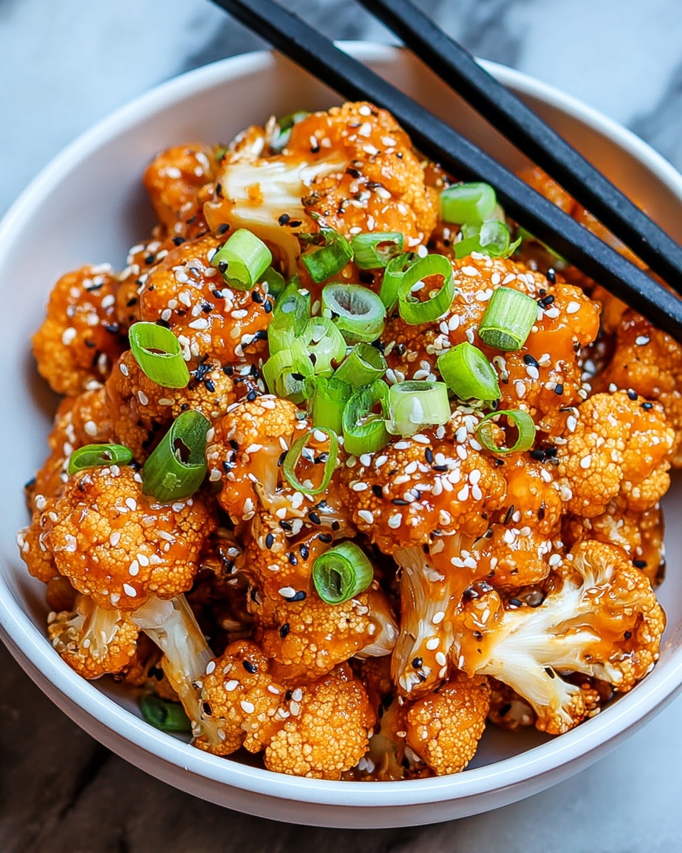 Sweet and Spicy Baked Cauliflower Recipe - Recipe Image